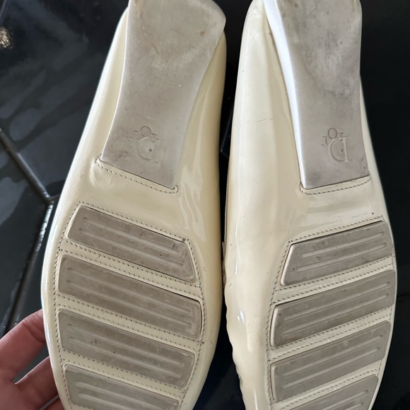 White patent leather Dior Loafers Sz 40 - Picture 4 of 5